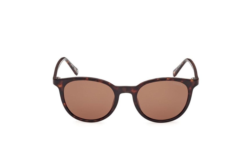 Sonnenbrille Guess GU00118 52E Rund Havanna