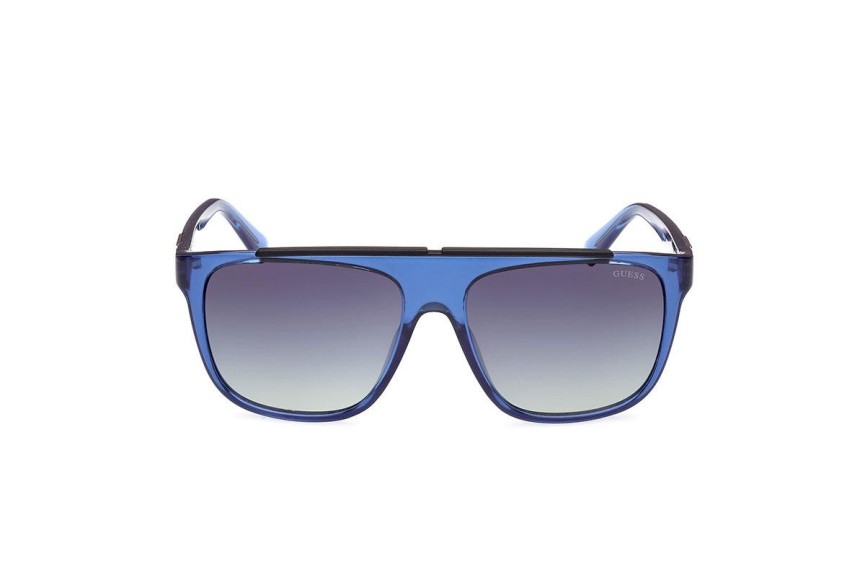 Sunglasses Guess GU00123 90W Quadratisch Blau