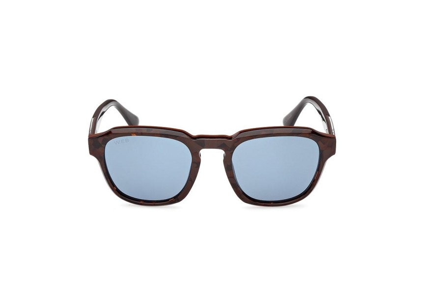 Sunglasses Web WE0370 56V Rund Havanna