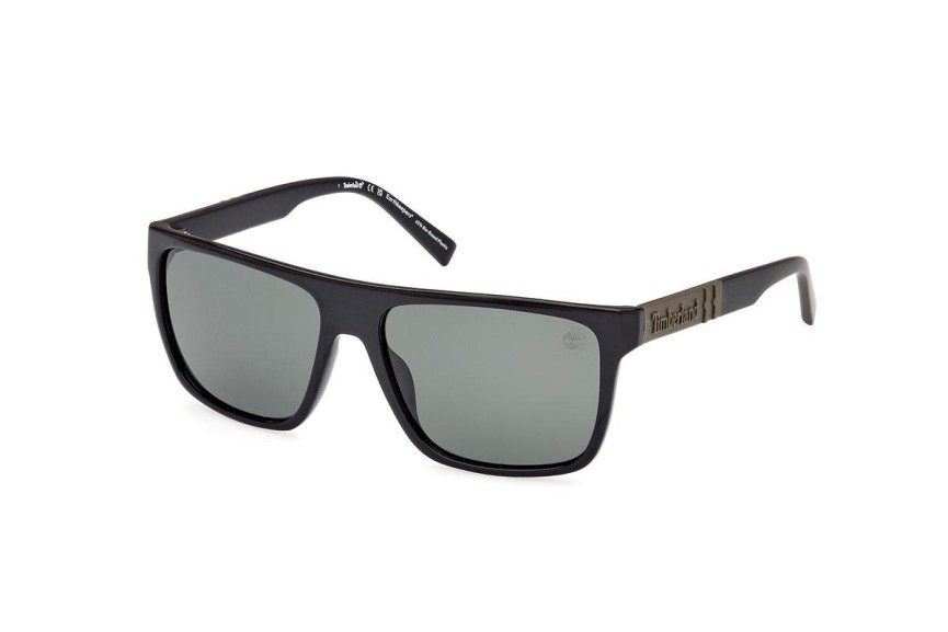 Sonnenbrille Timberland TB00005 01R Polarized Quadratisch Schwarz