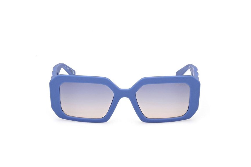 Sonnenbrille Guess GU00110 91W Quadratisch Blau