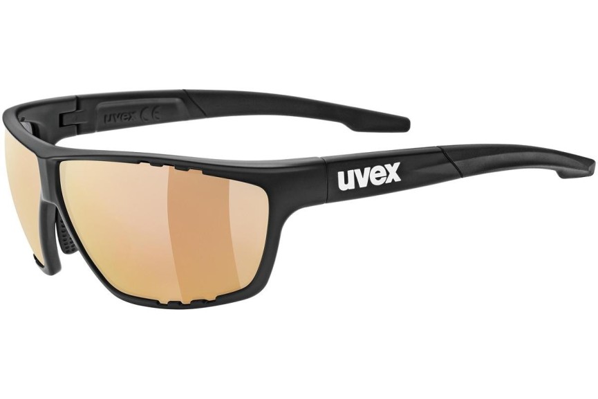 Sunglasses uvex sportstyle 706 colorvision vm Black Mat S1-S3 Rechteck Schwarz