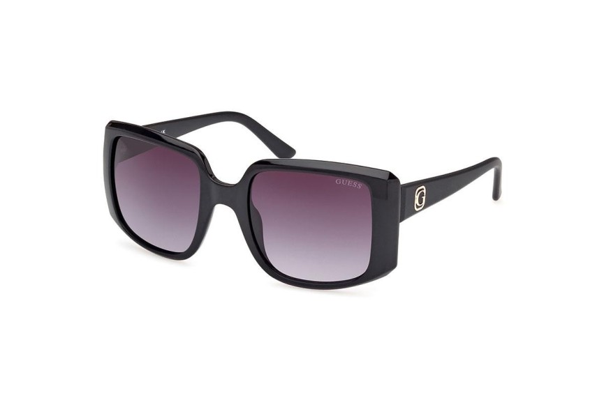 Sonnenbrille Guess GU00097 01B Quadratisch Schwarz