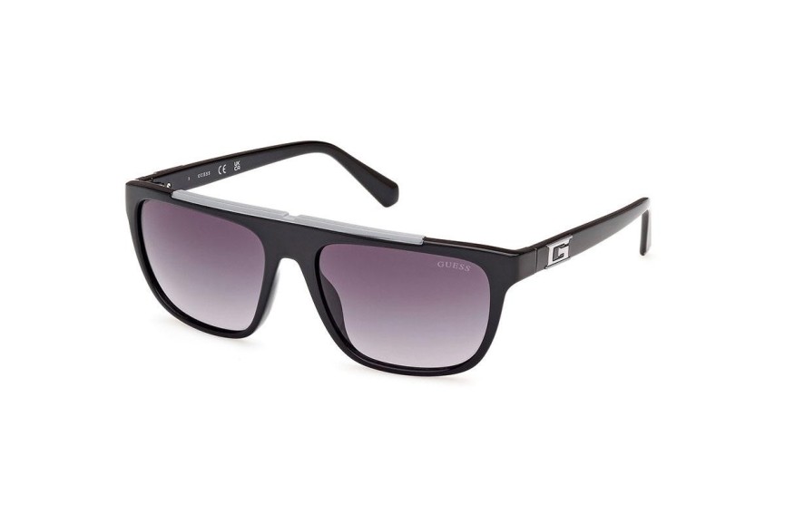 Sonnenbrille Guess GU00122 01B Rechteck Schwarz