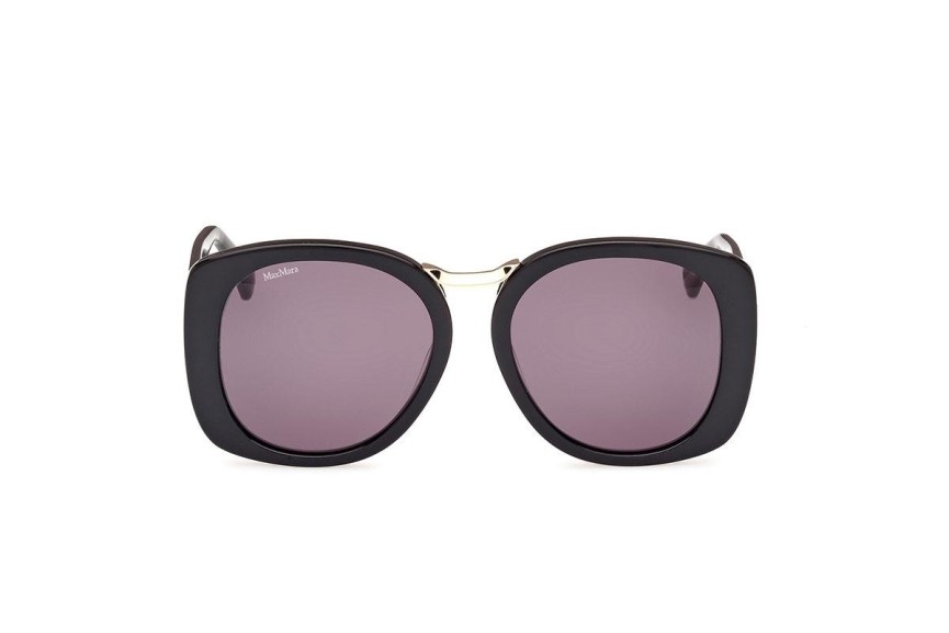 Sunglasses Max Mara MM0092 01A Rund Schwarz