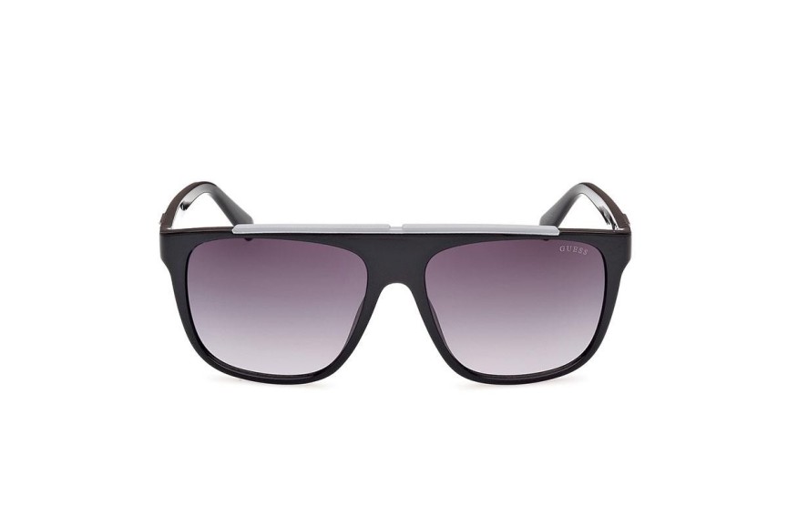 Sunglasses Guess GU00123 01B Quadratisch Schwarz