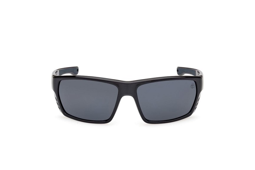 Sunglasses Timberland TB00002 01D Polarized Rechteck Schwarz