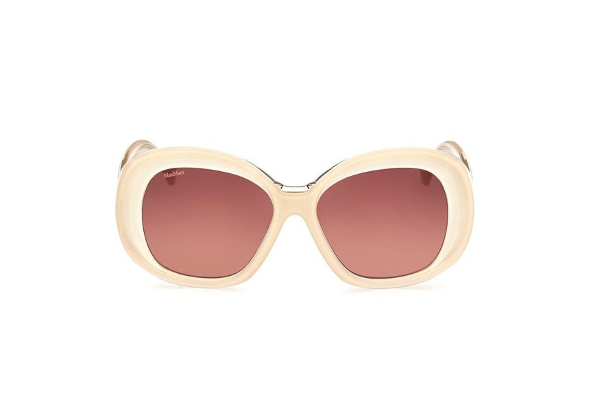 Sunglasses Max Mara MM0087 25F Rund Beige