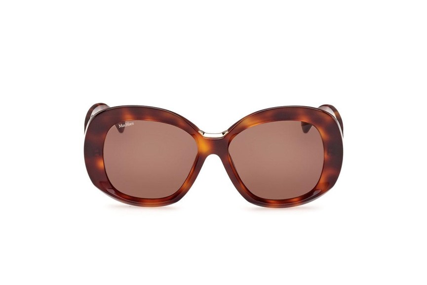 Sunglasses Max Mara MM0087 52E Rund Havanna