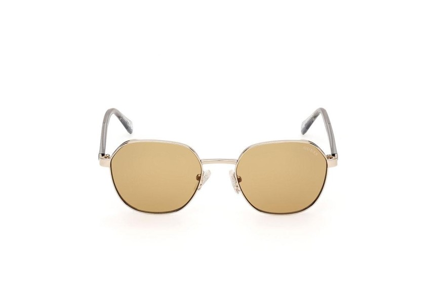 Sonnenbrille Guess GU00116 32E Rund Gold