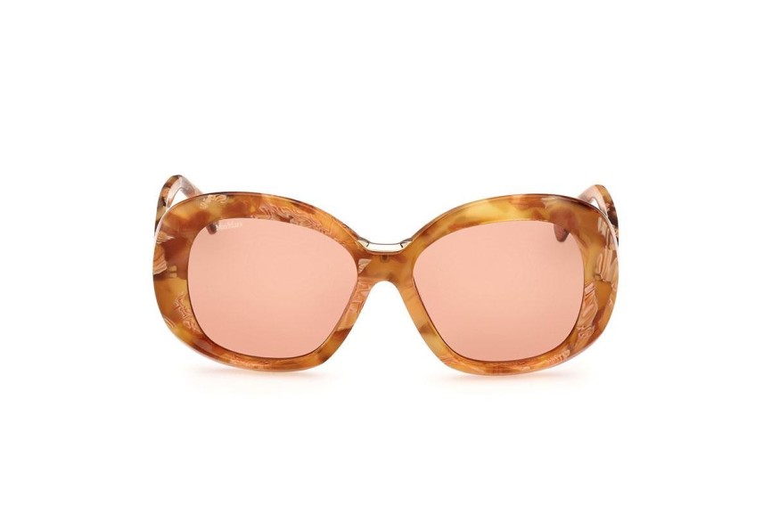 Sunglasses Max Mara MM0087 56E Rund Havanna