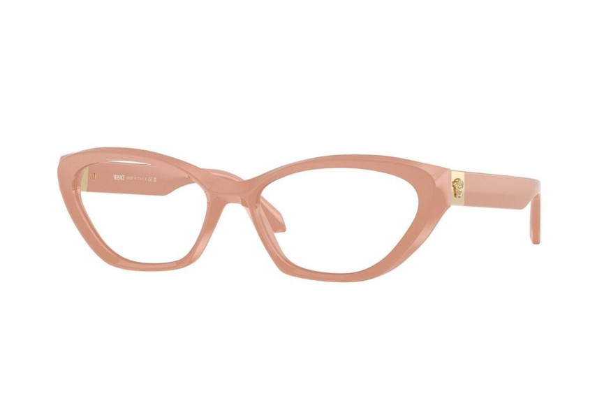 Glasses Versace VE3356 5468 Cat Eye Beige