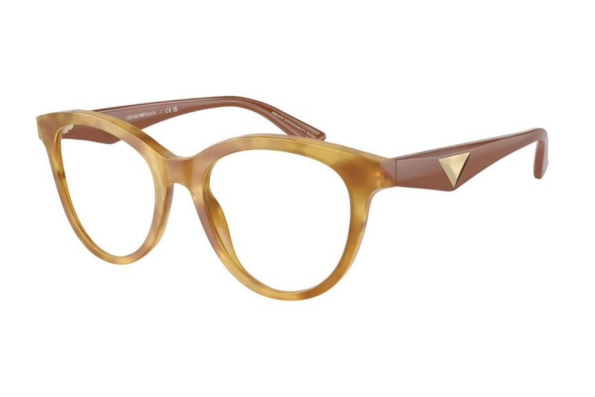 Glasses Emporio Armani EA3236 6115 Cat Eye Beige