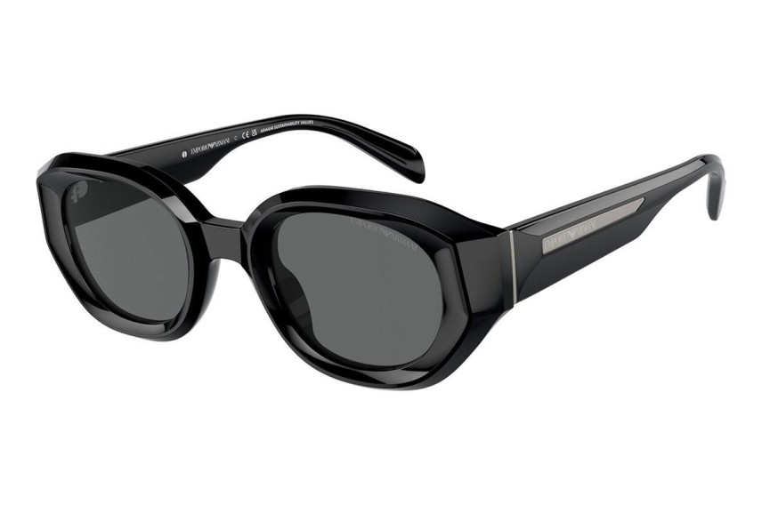 Sunglasses Emporio Armani EA4230U 501787 Rechteck Schwarz