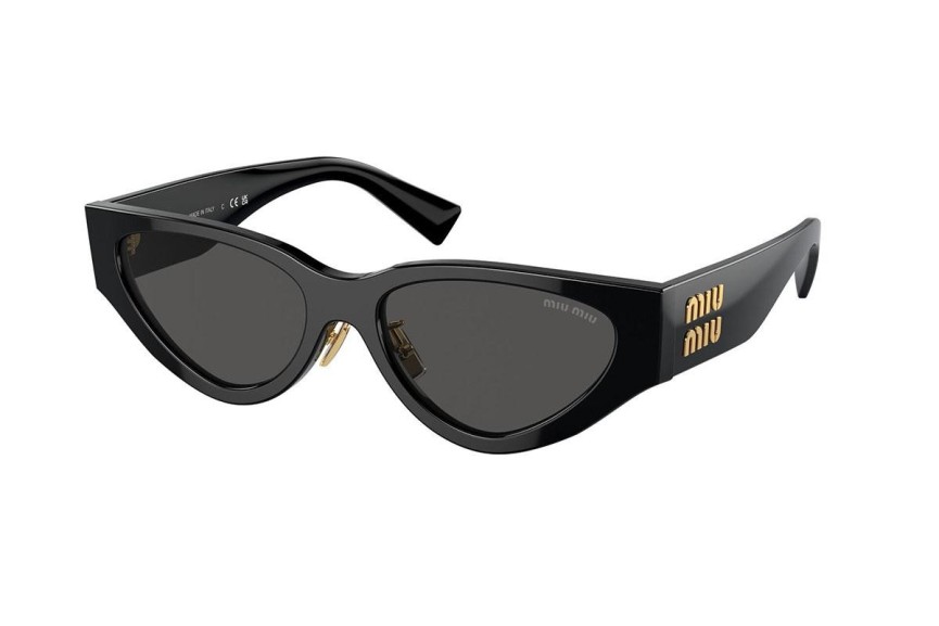 Sonnenbrille Miu Miu MU03ZS 1AB5S0 Cat Eye Schwarz