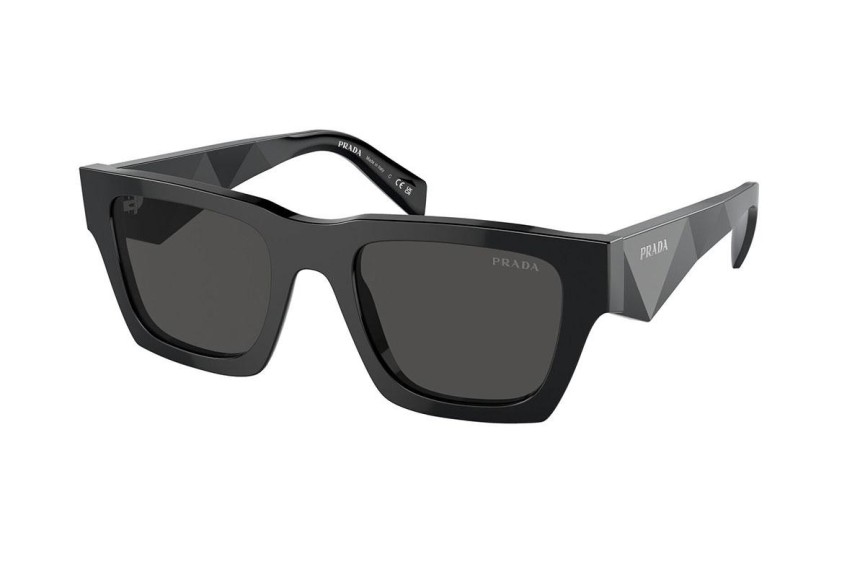 Sunglasses Prada PRA06S 16K08Z Rechteck Schwarz