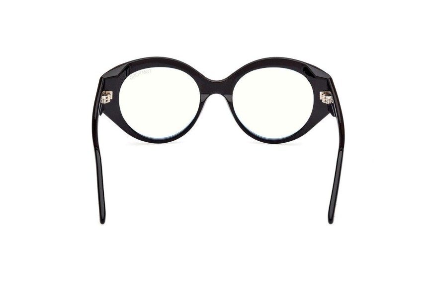 Brillen Tom Ford FT5950-B 001 Oval Schwarz