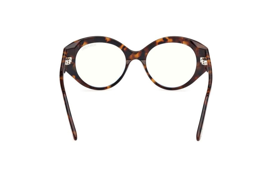 Glasses Tom Ford FT5950-B 052 Oval Havanna