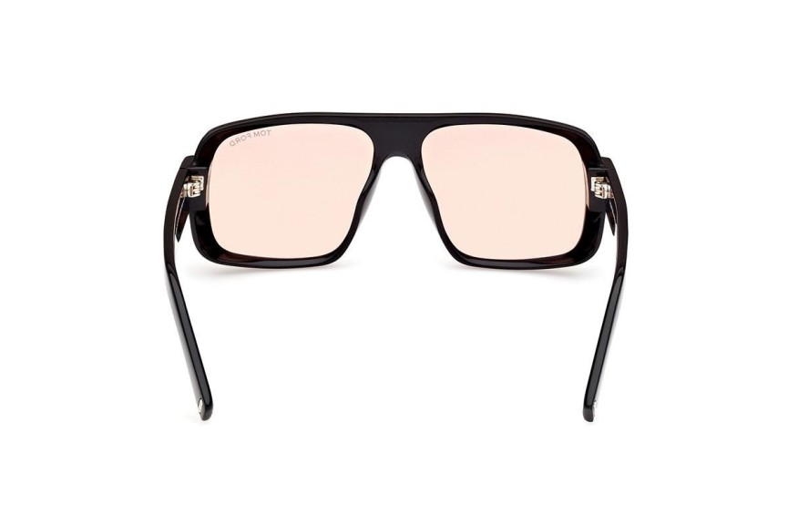 Sonnenbrille Tom Ford FT1101 01E Flat Top Schwarz