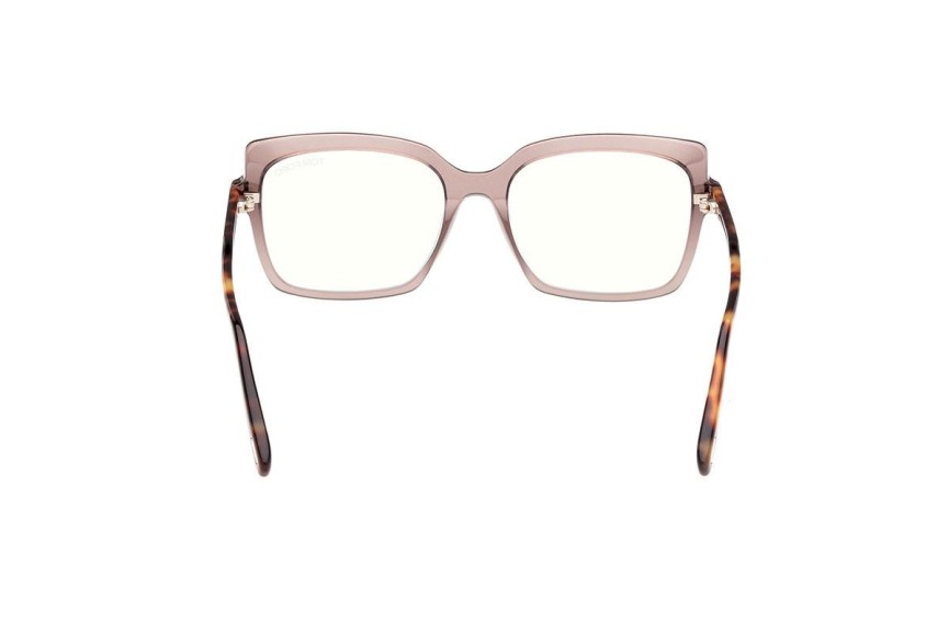 Glasses Tom Ford FT5947-B 048 Quadratisch Braun