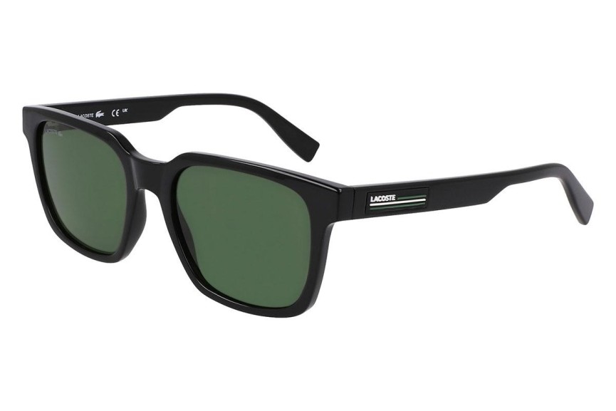 Sunglasses Lacoste L6028S 001 Rechteck Schwarz