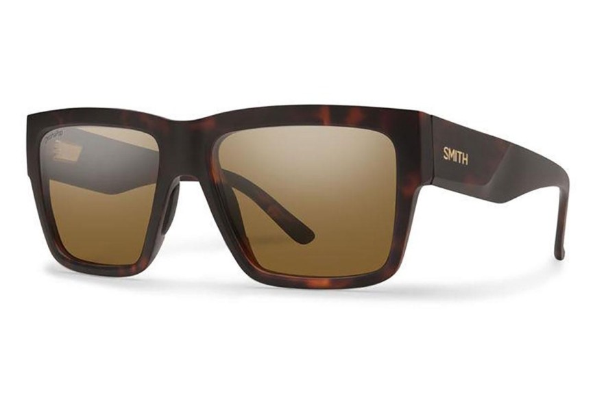 Sonnenbrille Smith LINEUP N9P/L5 Polarized Rechteck Havanna