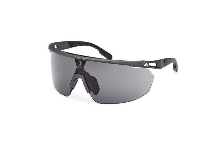 Sonnenbrille Adidas Sport SP0094 02A Monoscheibe | Shield Schwarz