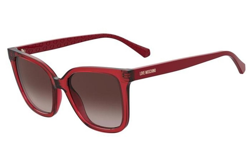 Sunglasses Love Moschino MOL077/S C9A/HA Rechteck Rot