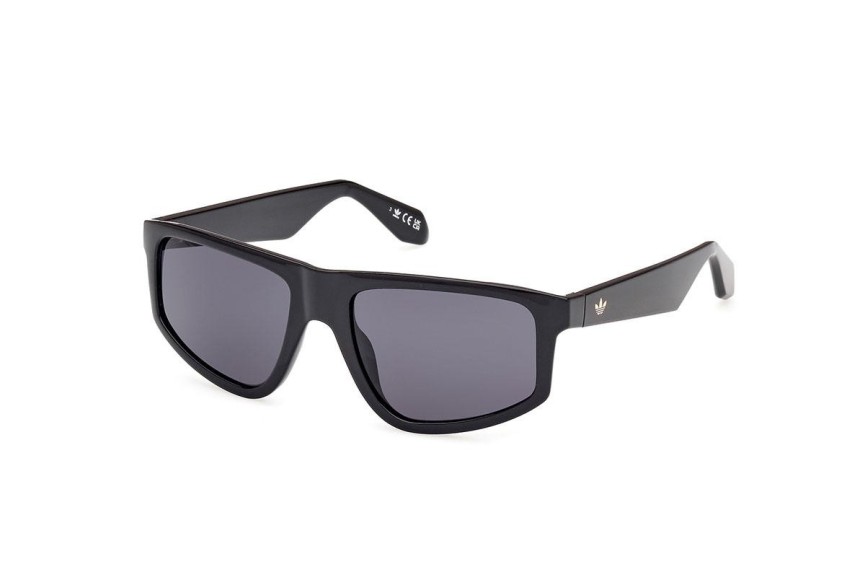 Sunglasses Adidas Originals OR0108 01A Rechteck Schwarz