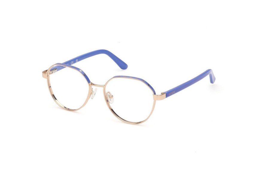 Glasses Guess GU50124 092 Rund Gold