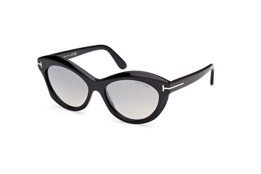 Sunglasses Tom Ford FT1111 01C Oval Schwarz