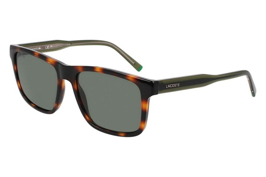 Sonnenbrille Lacoste L6025S 214 Rechteck Havanna