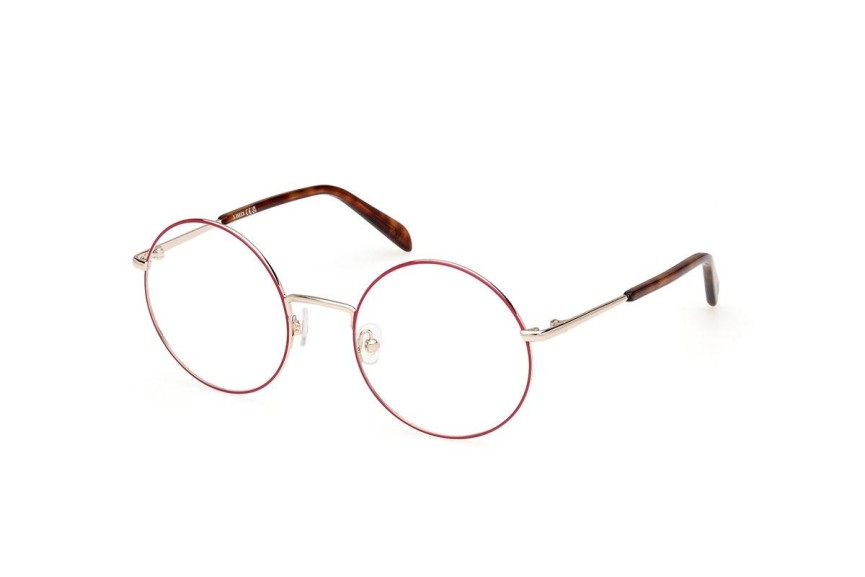 Glasses Emilio Pucci EP5255 077 Rund Gold