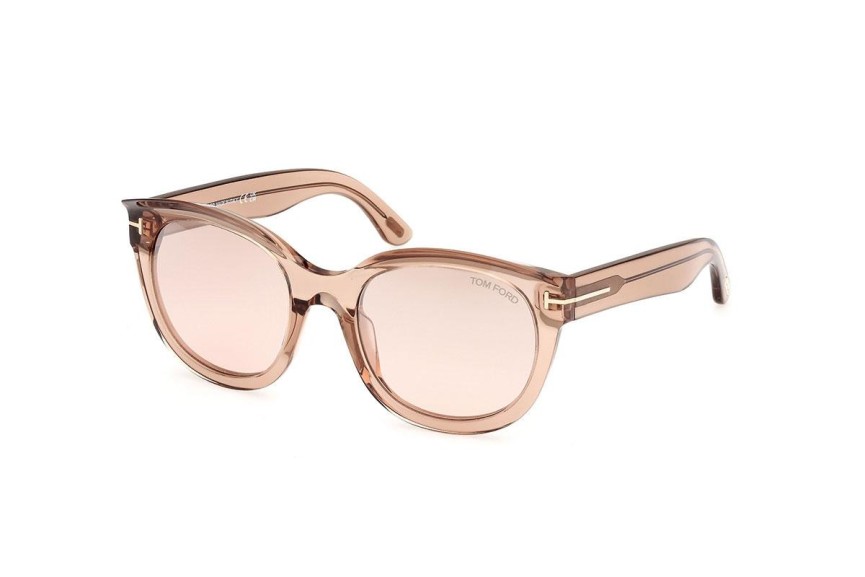 Sunglasses Tom Ford FT1114 45G Rund Beige