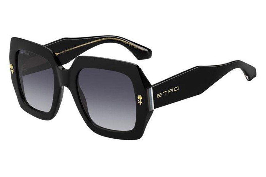 Sonnenbrille Etro ETRO0011/S 807/9O Quadratisch Schwarz