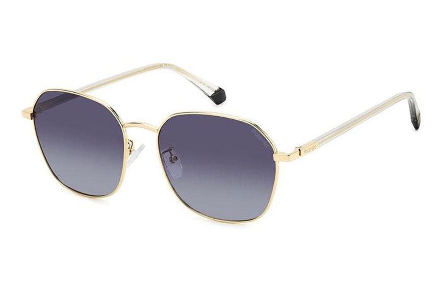 Sonnenbrille Polaroid PLD4168/G/S/X J5G/WJ Polarized Rechteck Gold