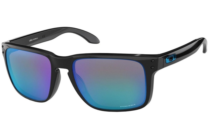 Sonnenbrille Oakley Holbrook XL OO9417-03 PRIZM Quadratisch Schwarz