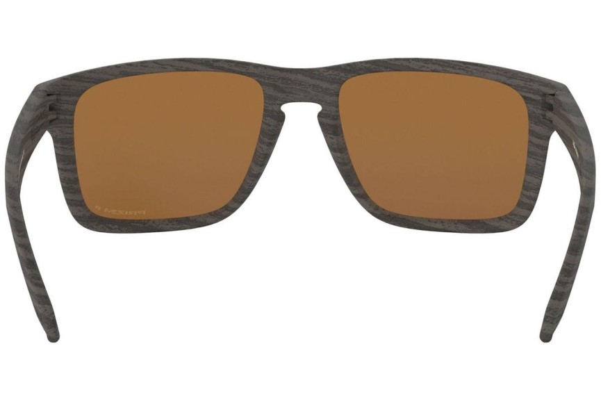 Sunglasses Oakley Holbrook XL Woodgrain Collection OO9417-06 PRIZM Polarized Quadratisch Braun