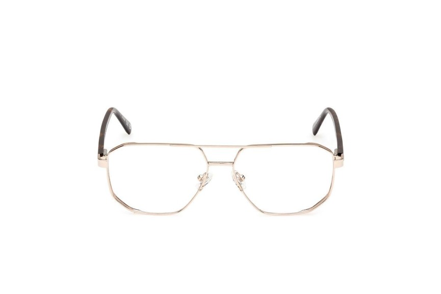 Glasses Guess GU50135 032 Quadratisch Gold