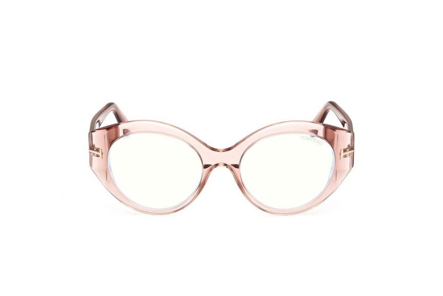 Brillen Tom Ford FT5950-B 072 Oval Rosa