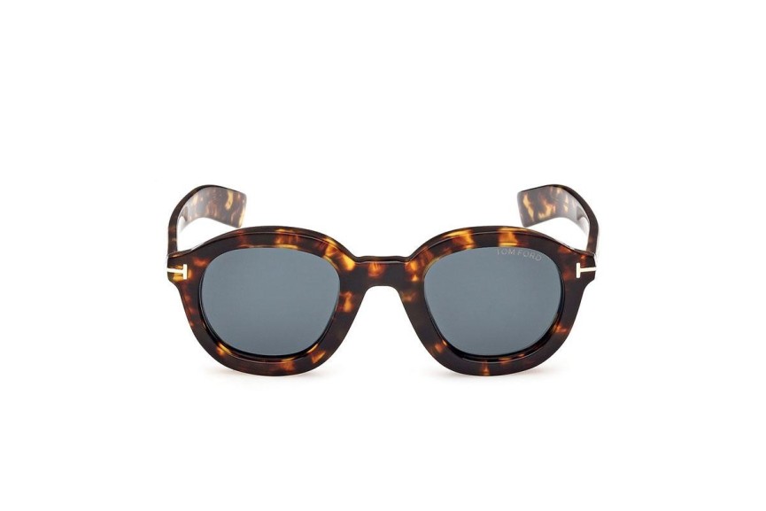 Sunglasses Tom Ford FT1100 52V Rund Havanna