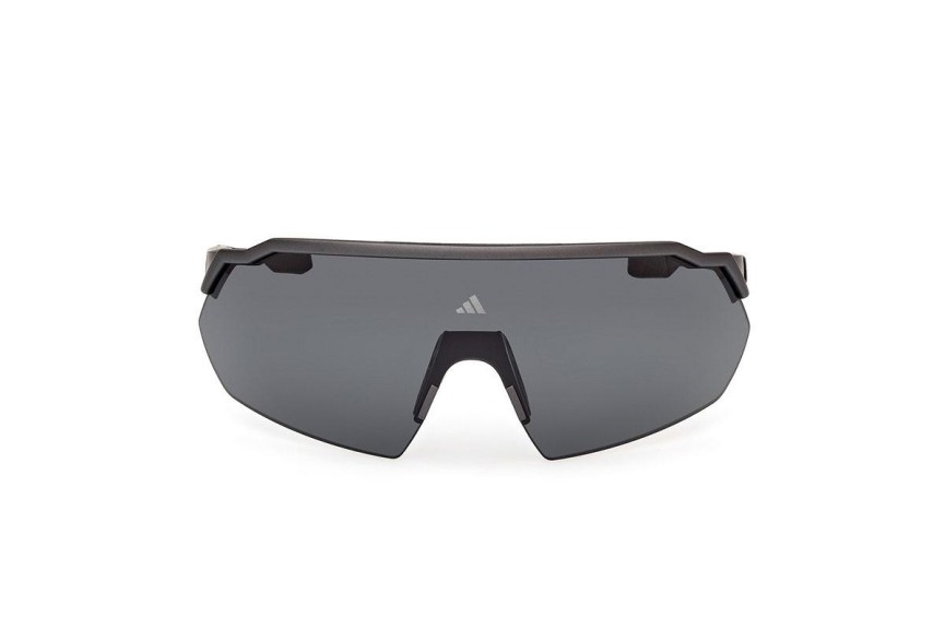 Sonnenbrille Adidas Sport SP0093 02D Polarized Monoscheibe | Shield Schwarz