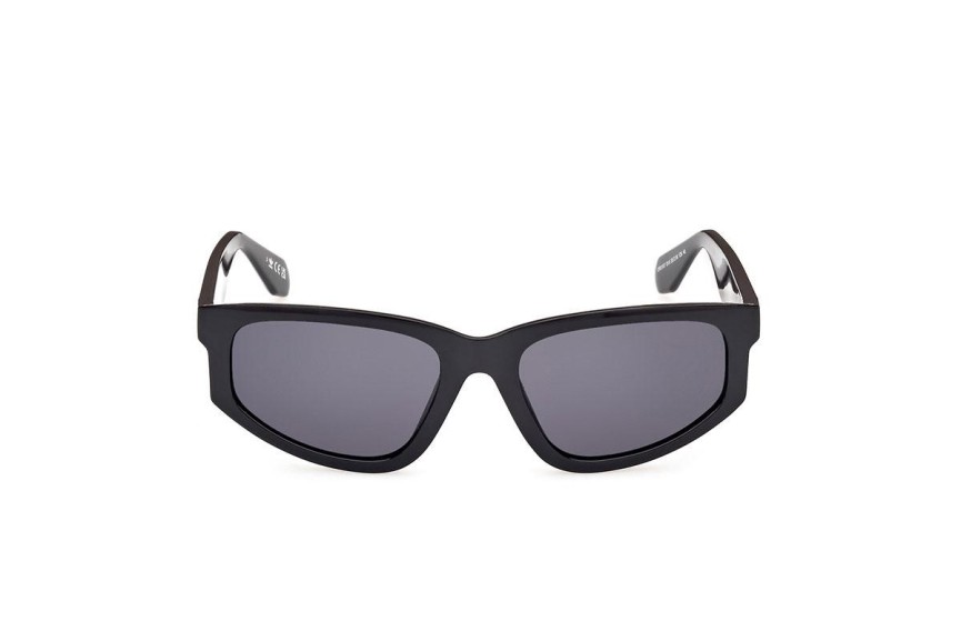 Sonnenbrille Adidas Originals OR0107 01A Rechteck Schwarz