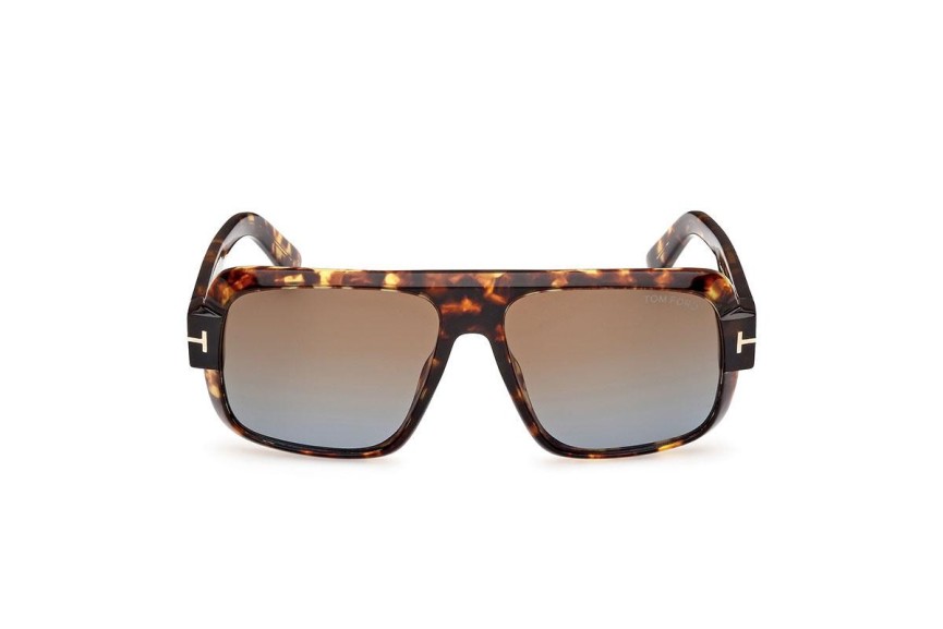 Sonnenbrille Tom Ford FT1101 52F Flat Top Havanna