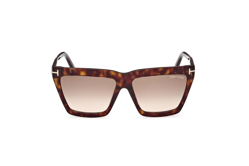 Sunglasses Tom Ford FT1110 52F Quadratisch Havanna