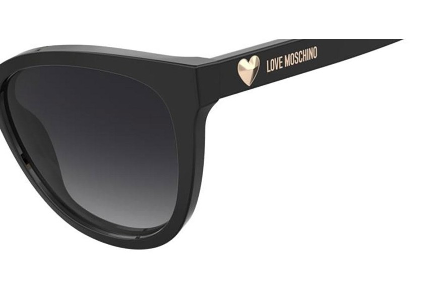 Sonnenbrille Love Moschino MOL072/S 7RM/9O Rechteck Schwarz