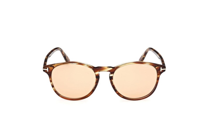 Sunglasses Tom Ford FT1097 55E Rund Havanna