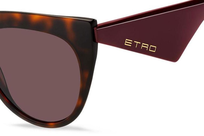 Sonnenbrille Etro ETRO0003/S 086/U1 Cat Eye Havanna