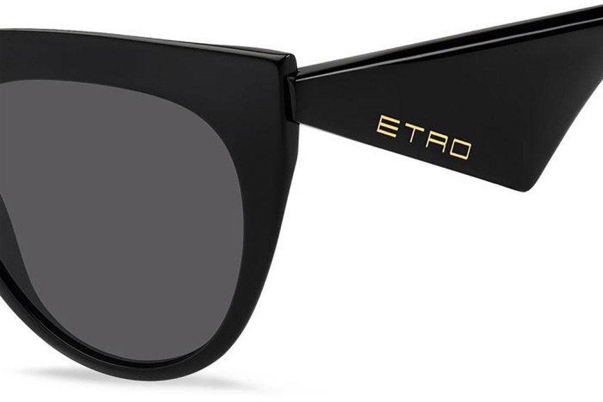 Sunglasses Etro ETRO0003/S 807/IR Cat Eye Schwarz