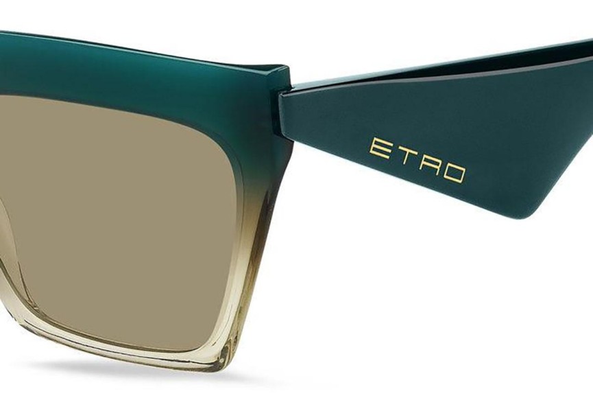 Sunglasses Etro ETRO0001/S GTT/QT Browline Grün